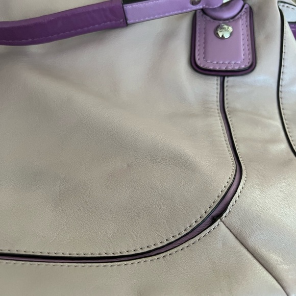 COACH F22510 Kristin Spectator Leather Round Satchel - Picture 10 of 16